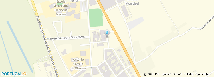 Mapa de Rua Doutor Queirós de Faria