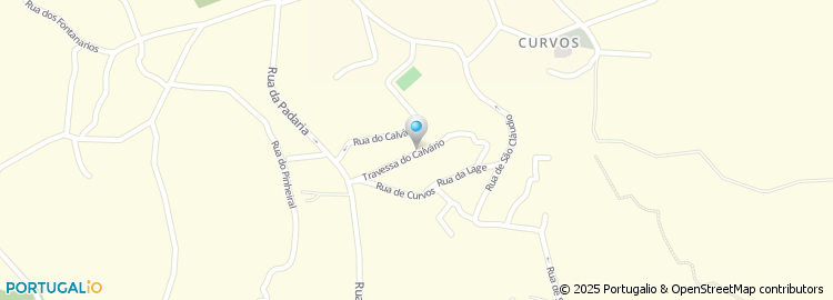 Mapa de Travessa do Calvário
