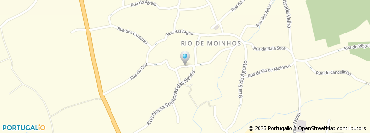 Mapa de Travessa Senhora das Neves