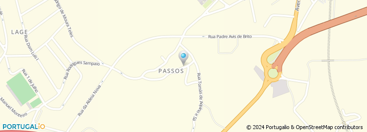 Mapa de Estação de Serv. Auto Iris de Vila Nova de Famalicão, Lda