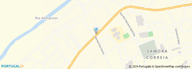 Mapa de Estação de Serv. da Murteira, Lda