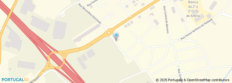 Mapa de Estação Grill Alfena, Lda
