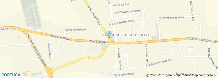 Mapa de Estalagem Sequeira