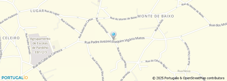 Mapa de Beco da Corala