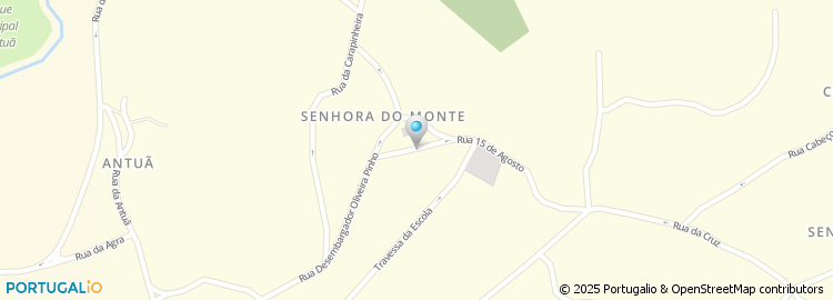 Mapa de Largo da Senhora do Monte