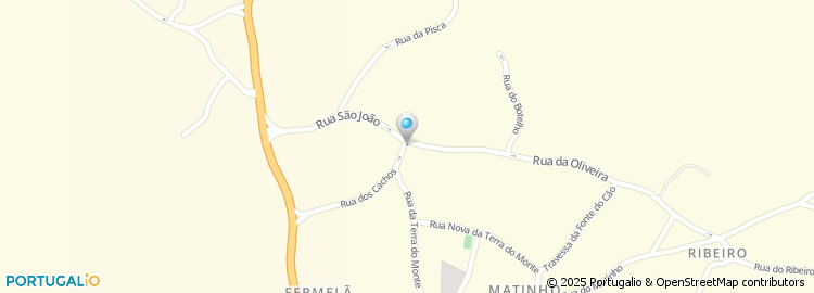 Mapa de Largo do Chanfrante