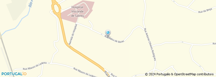 Mapa de Rua Adou de Baixo