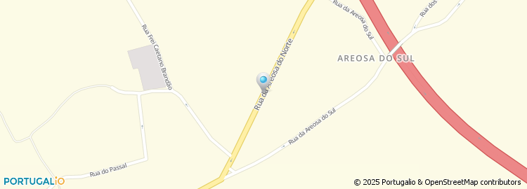 Mapa de Rua Areosa Norte