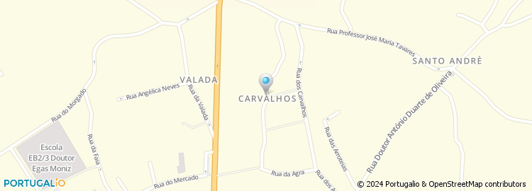Mapa de Rua Cabo Reinaldo Portela