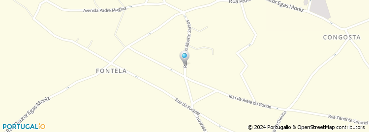 Mapa de Rua Carlos Alberto Santos