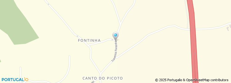 Mapa de Rua da Fontinha