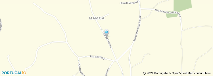 Mapa de Rua da Mamoa