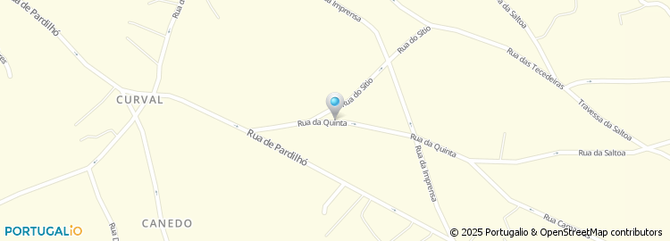 Mapa de Rua da Quinta