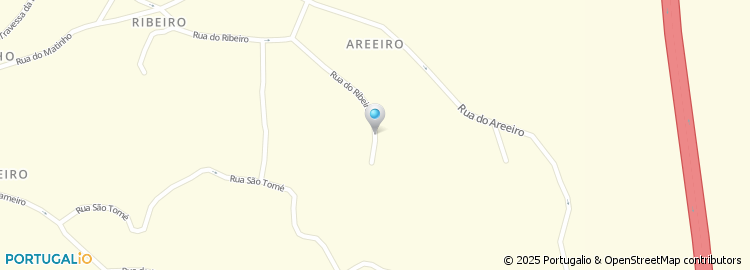 Mapa de Rua das Arrôtas