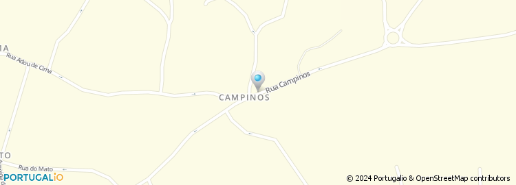 Mapa de Rua de Campinos