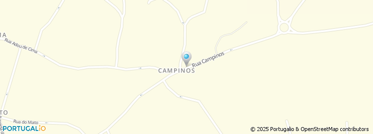 Mapa de Rua de Campinos