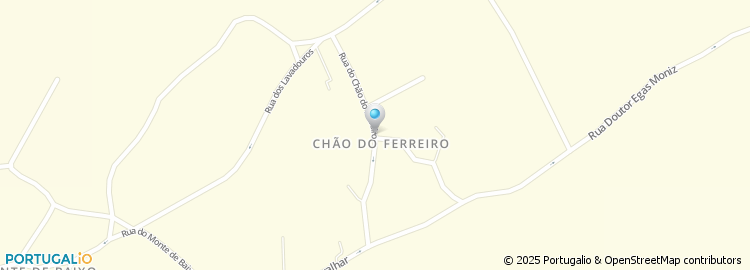 Mapa de Rua do Chão de Ferreiro