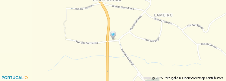 Mapa de Rua do Cruzeiro