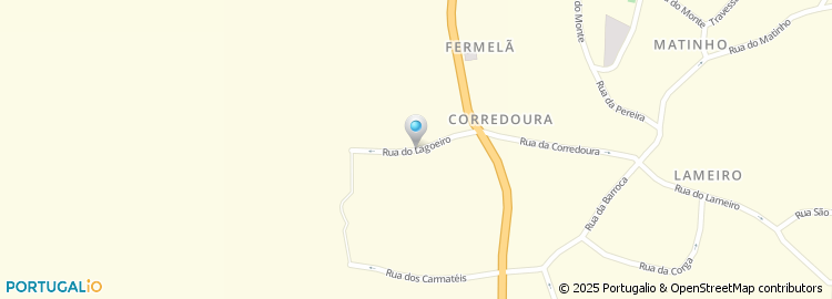 Mapa de Rua do Lagoeiro