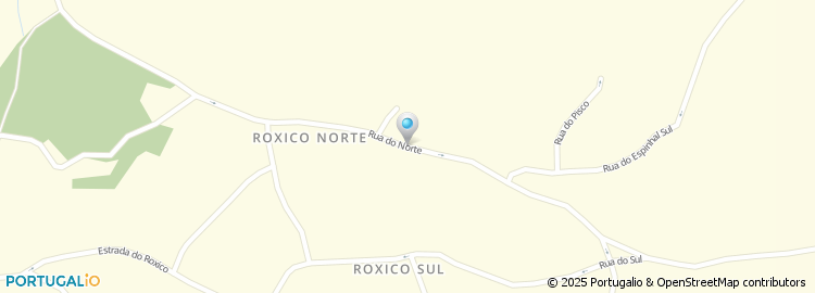 Mapa de Rua do Norte