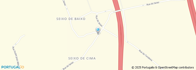 Mapa de Rua do Seixo