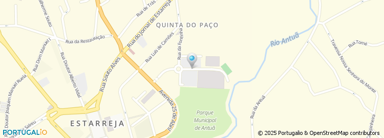 Mapa de Rua Doutor António Madureira