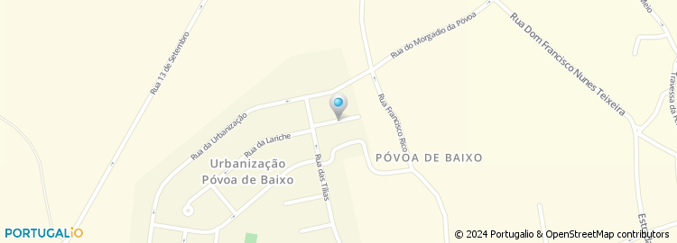 Mapa de Rua Doutor António Tavares Afonso e Cunha