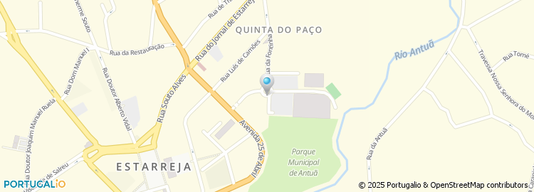 Mapa de Rua Doutor Tomás Oliveira e Silva