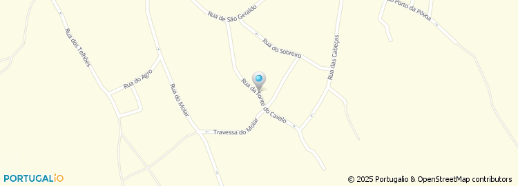 Mapa de Rua Fonte Cavalo