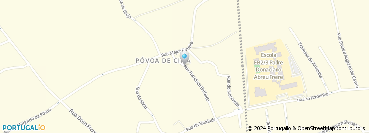 Mapa de Rua Francisco Barbado