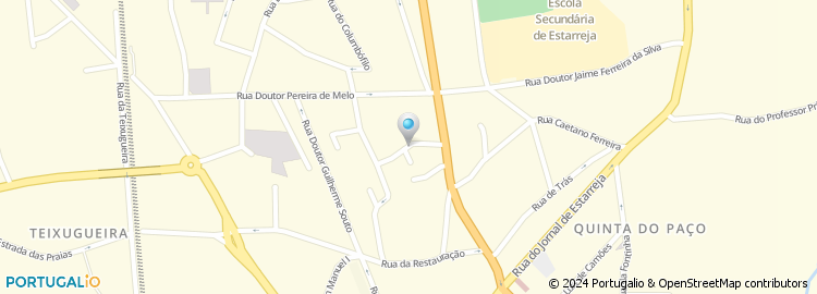 Mapa de Rua Francisco Bingre
