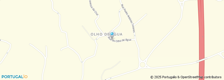 Mapa de Rua Olho D Água