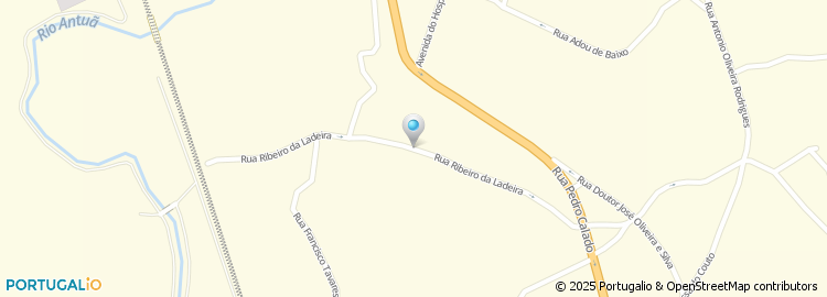 Mapa de Rua Ribeiro Ladeira