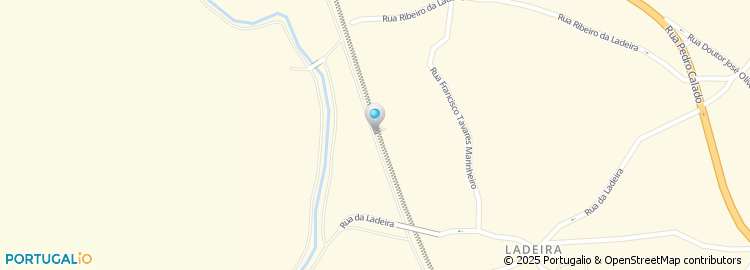 Mapa de Travessa Chão de Baixo da Ladeira