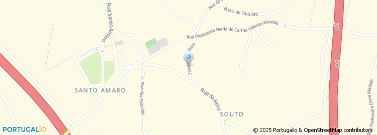 Mapa de Travessa da Feira Sul