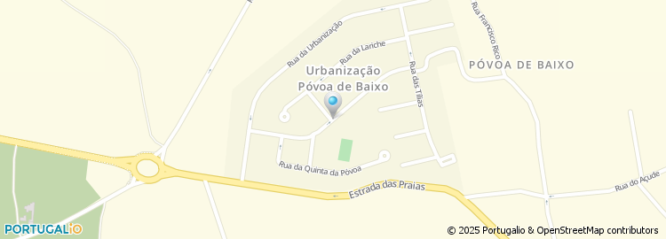 Mapa de Travessa da Quinta da Póvoa