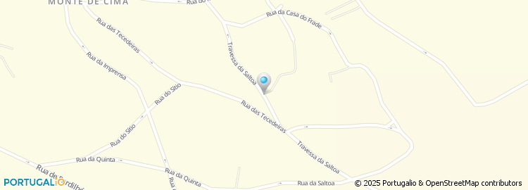 Mapa de Travessa da Saltoa