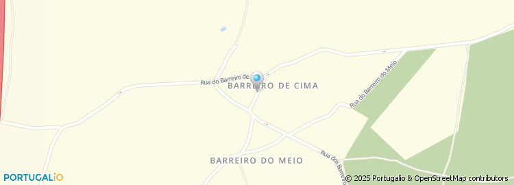 Mapa de Travessa do Barreiro de Cima