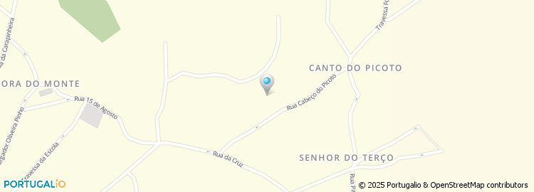 Mapa de Travessa do Cabeço do Picoto