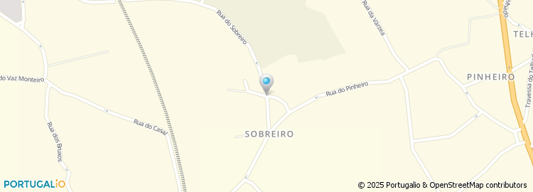 Mapa de Travessa do Sobreiro