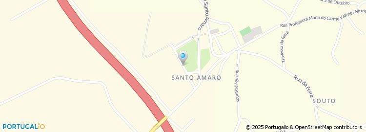 Mapa de Travessa Santo Amaro