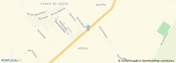 Mapa de Estrela da Azoia Hotelaria, Lda
