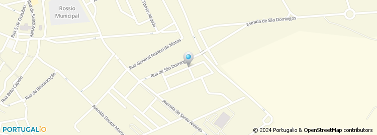 Mapa de Rua de São Francisco Xavier