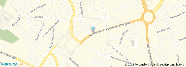 Mapa de Eugenio Branco & Filhas - Mediação Imobiliária, Lda