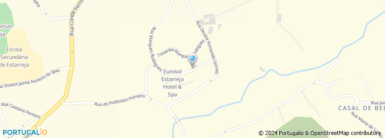 Mapa de Eurosol Estarreja Hotel & Spa