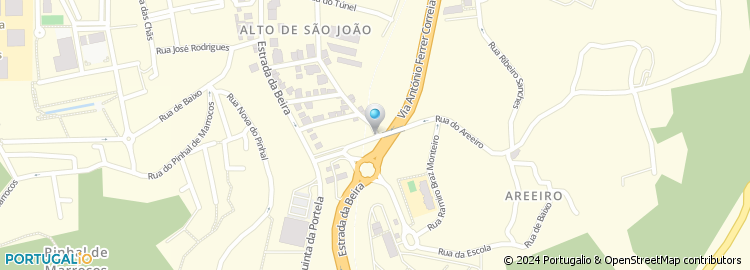 Mapa de Evelina Ruas, Lda