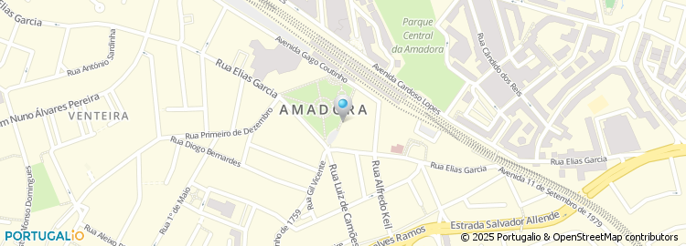 Mapa de Evoluir É Fácil - Contabilidade e Fiscalidade, Lda