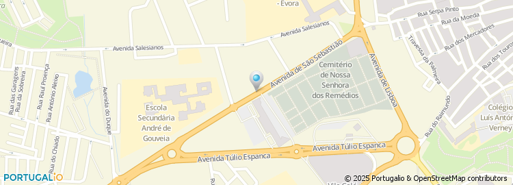 Mapa de Avenida São João Bosco