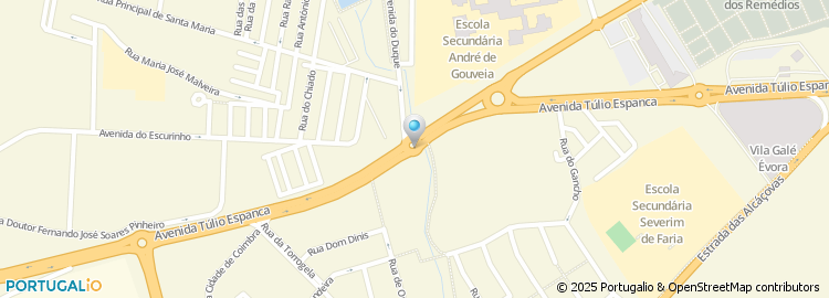 Mapa de Avenida Túlio Espanca