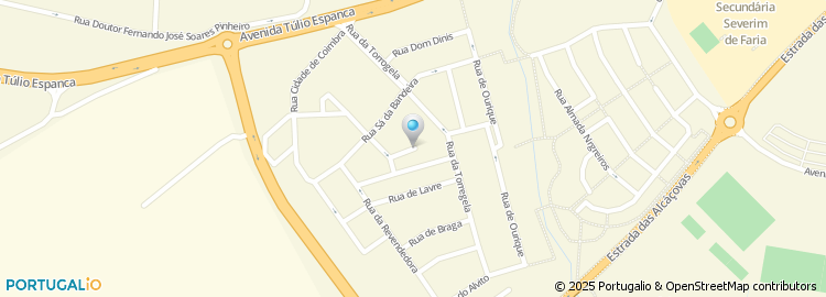 Mapa de Beco Graça